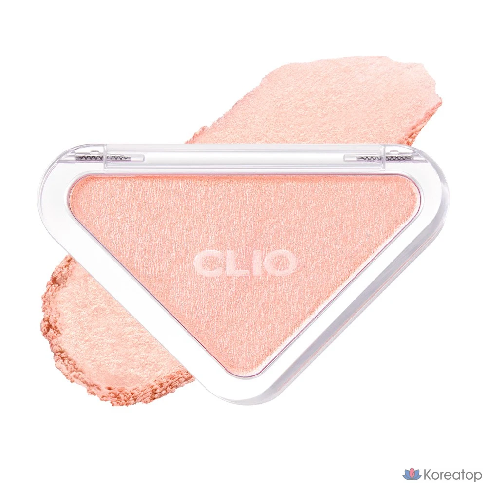 Румяна Clio Essential Blush Tab, M101, нежно-персиковый оттенок, 1 шт.