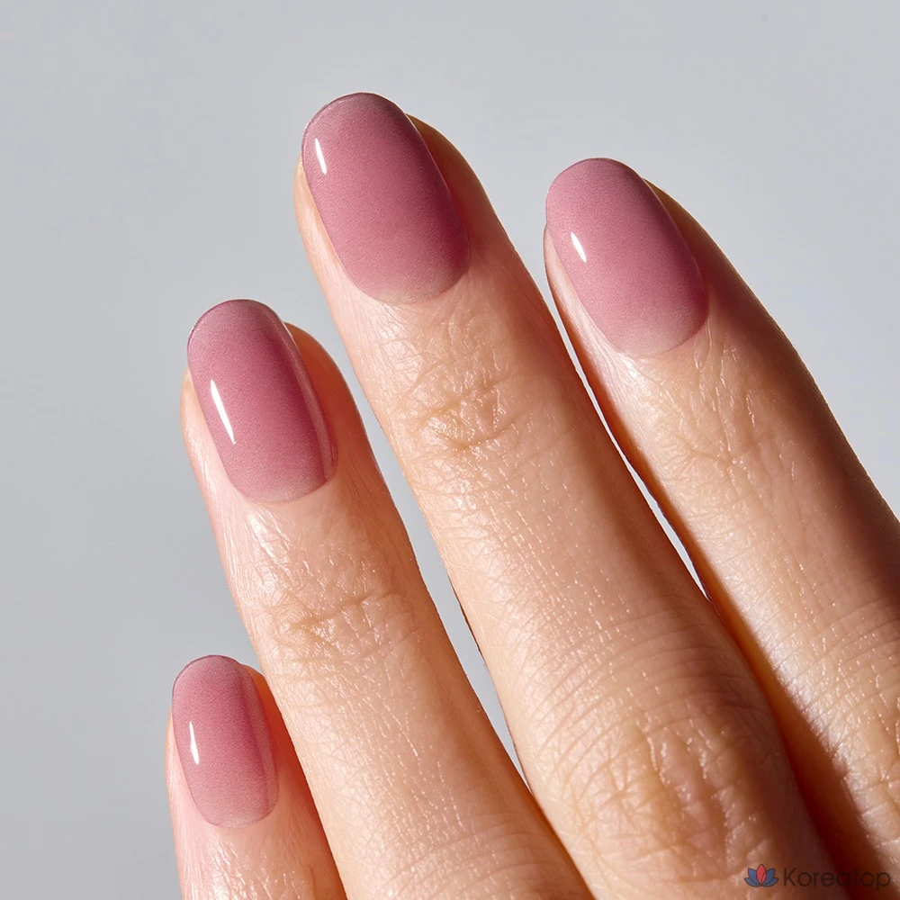 Гель-лак для ногтей Ohora Gel Nail Strip, оттенок N Plum Veil, 1 шт., фото 3