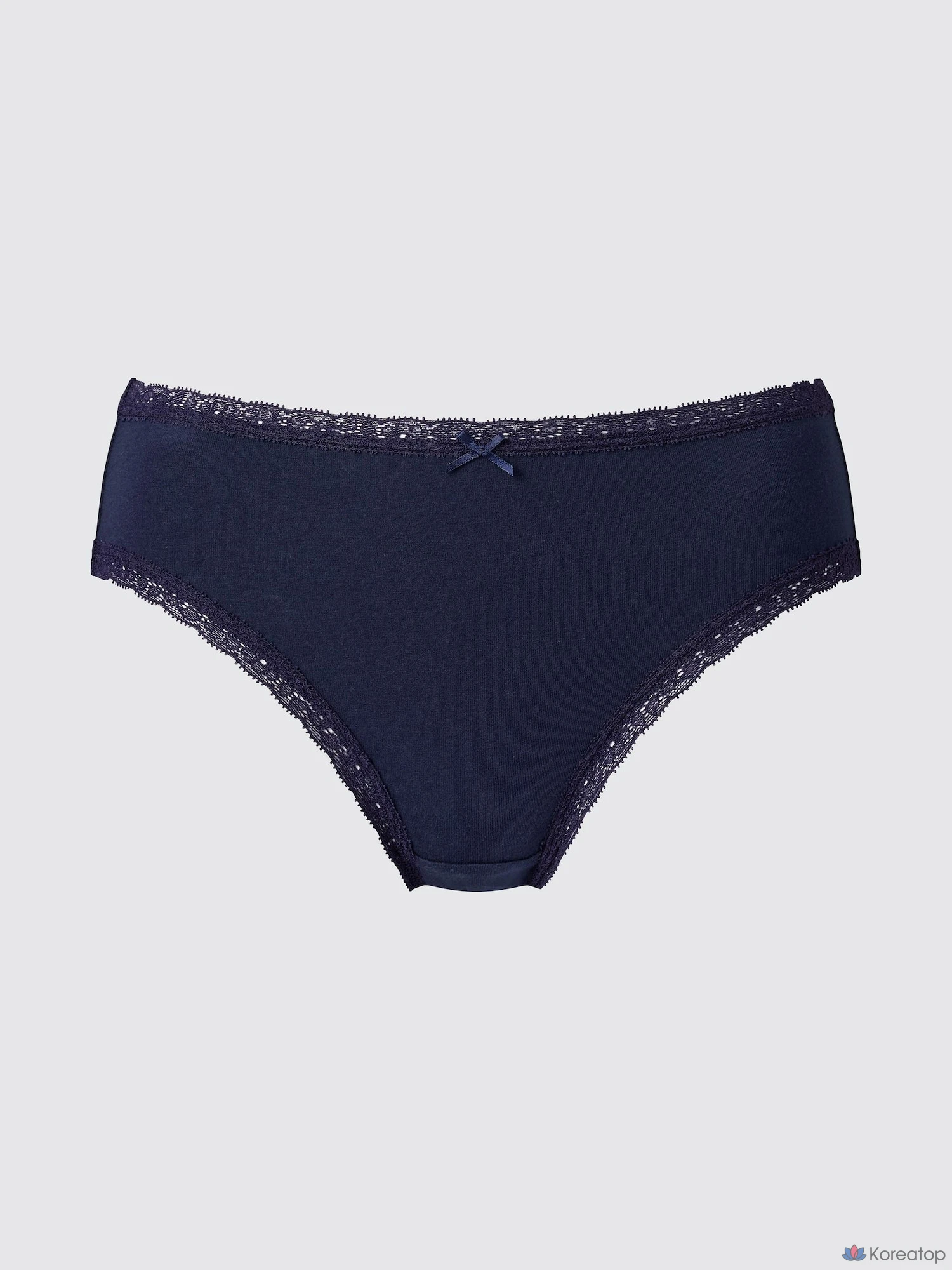 Шорты Uniqlo Cotton Jersey Shorts Mid Waist Lace