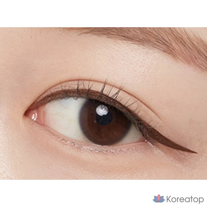 Жидкая подводка для глаз Missha Ultra Powerproof, 4 г, коричневая, 1 шт., фото 2