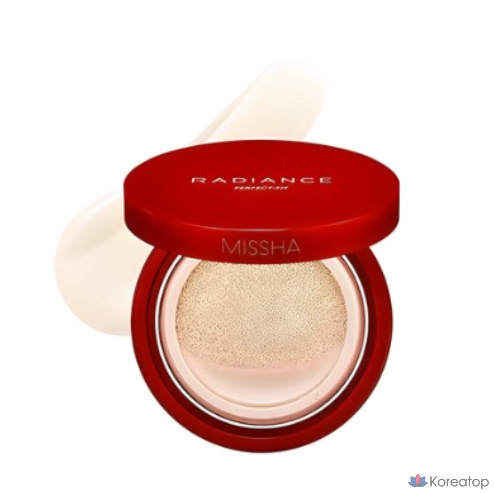 Тональный крем Missha Radiance Perfect Fit Cushion, 15 г, № 19, 1 шт.