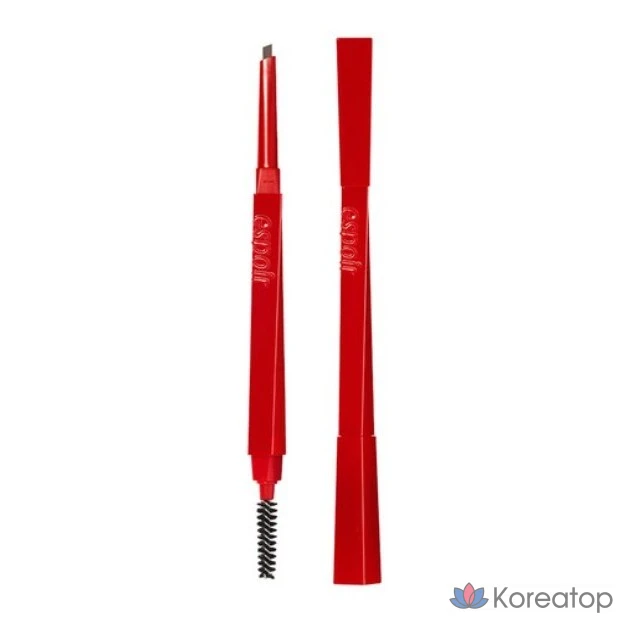 Карандаш для бровей Espoir The Brow Balance Pencil, 0,1 г, цвет 02 Холодный серый, 1 шт.