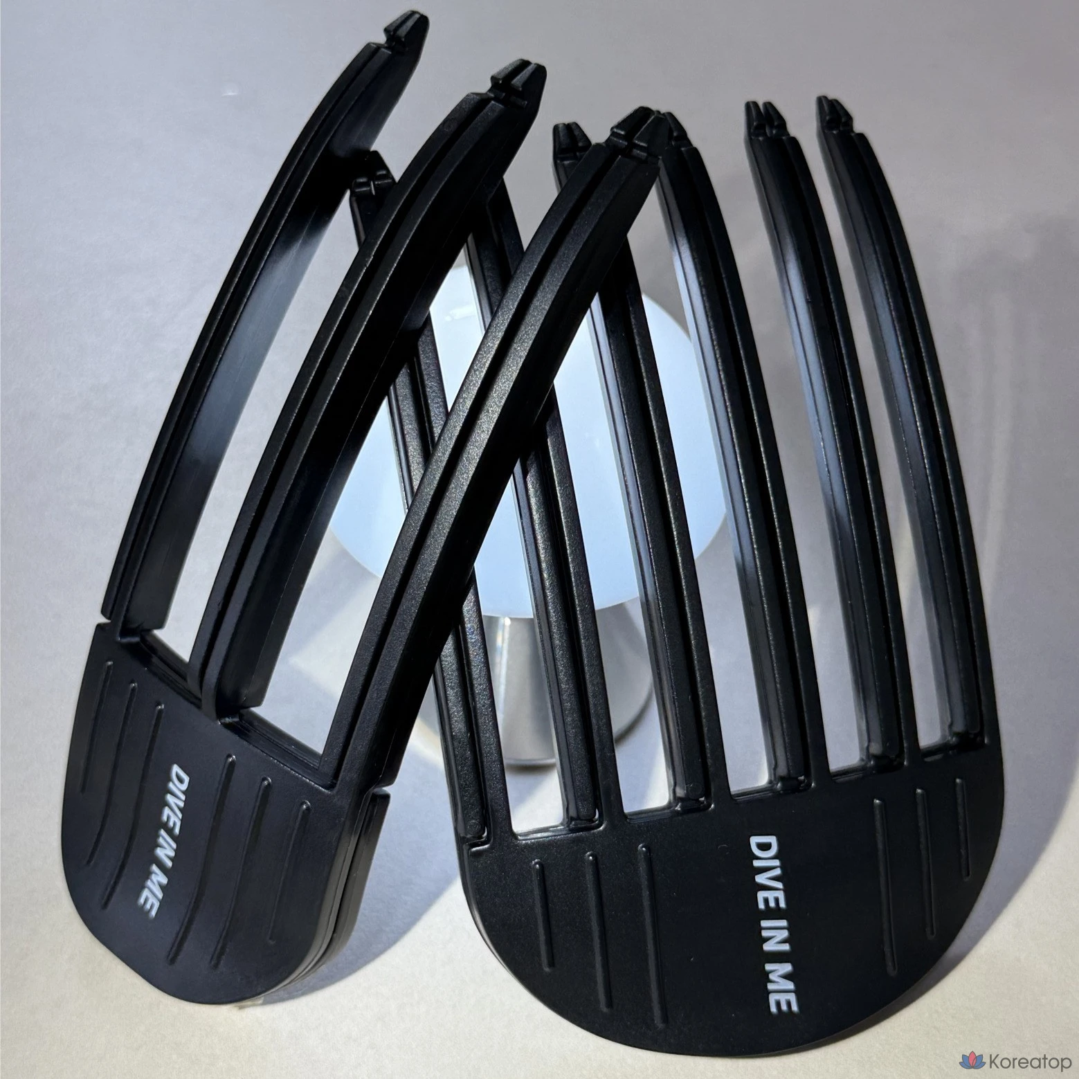 Заколки для фиксации и придания объема волосам Dive in Me Super Strong Hair Fixation Volume Clips, DASHU, 1 комплект, черные.