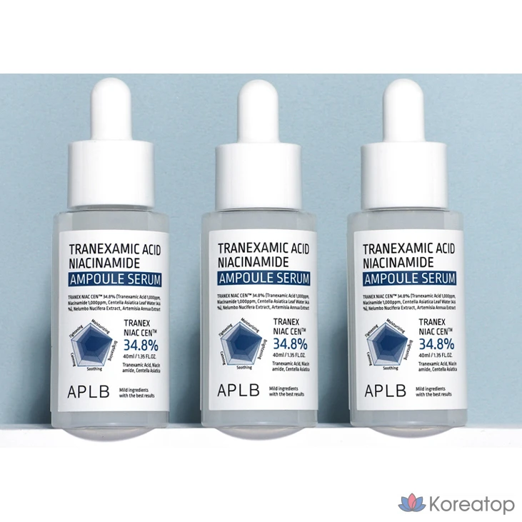 Ампульная сыворотка APLB Tranexamic Acid Niacinamide Ampoule Serum, 40 мл, 1 шт.