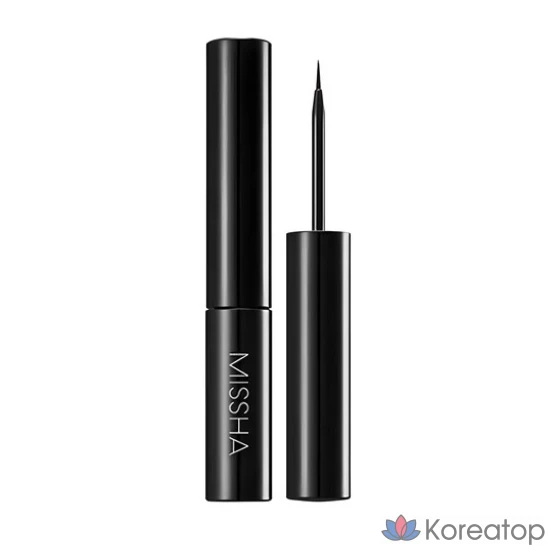 Жидкая подводка для глаз Missha Liquid Sharp Liner, черная, 1 шт.
