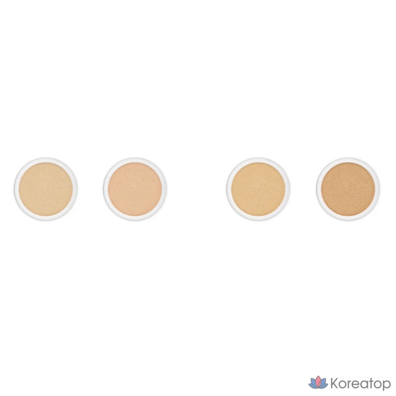 Сменный блок тонального крема Missha Glow Layering Fit Cushion, 14 г, № 17, цвет слоновой кости, 1 шт., фото 6