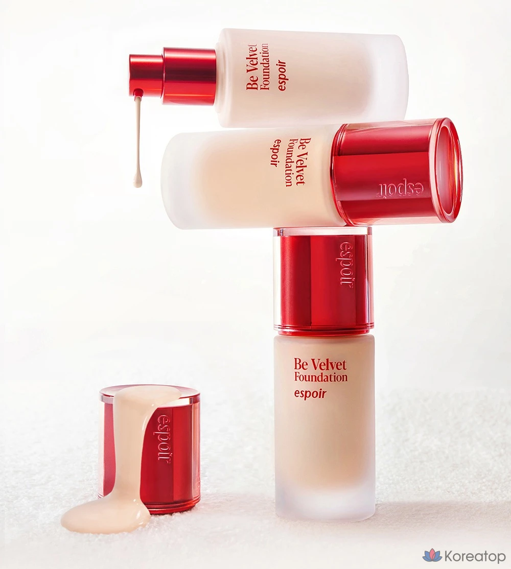 Тональный крем Espoir Bevelvet SPF22 PA++ 30 г, 1 шт., 3N Tofu, фото 5