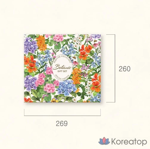 Набор для ухода за волосами и телом Elastine Botanic Perfume All-Time, 1 комплект.