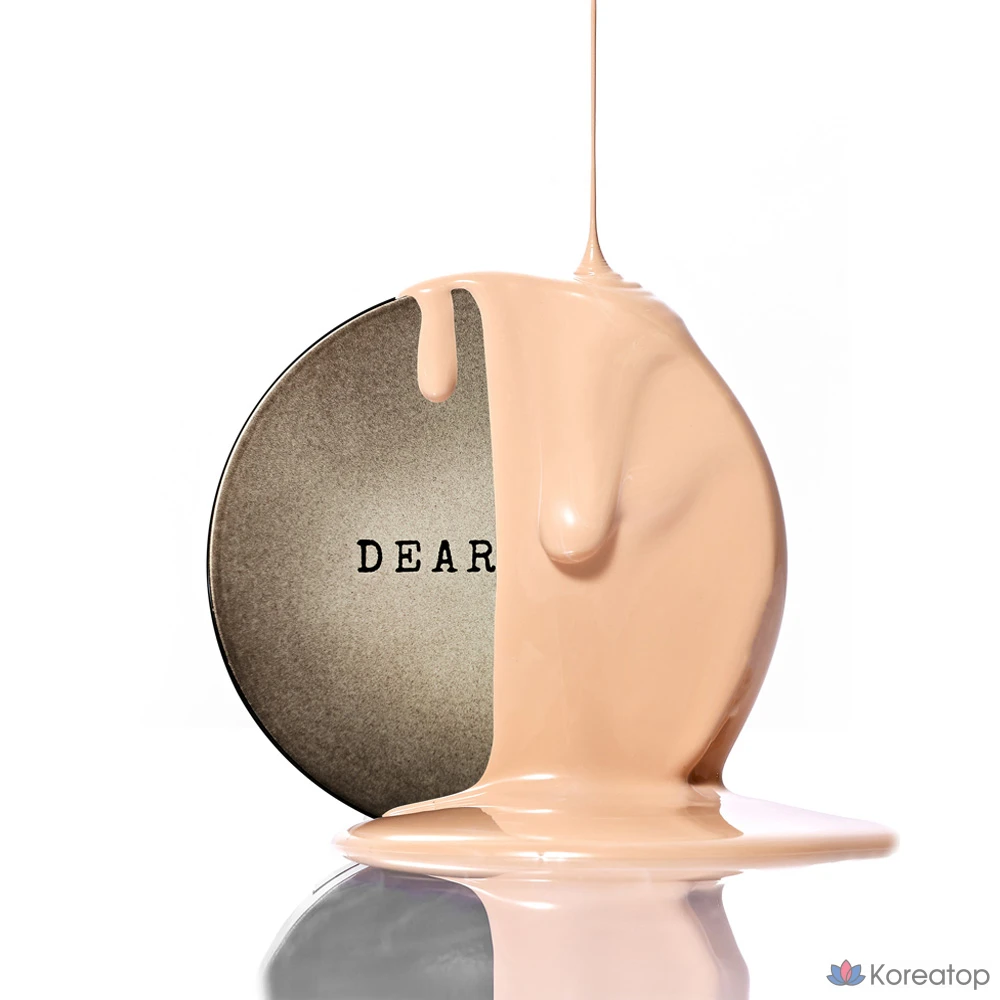 Набор тональных кремов Jungsaemmool Dear Glam Ultra Thin Cover Cushion + сменный блок, № 23, бежевый, 24 г, 1 шт., фото 8