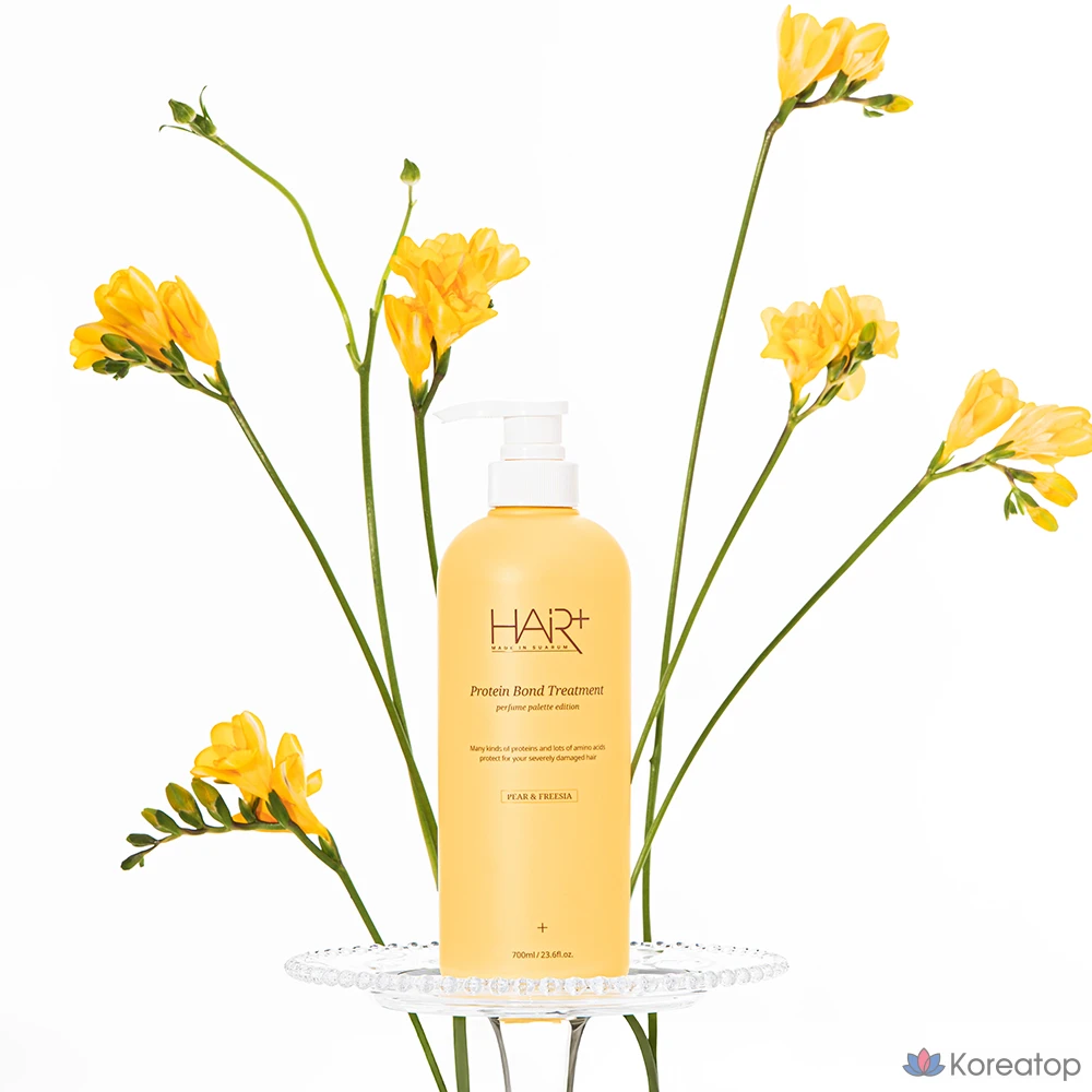 Средство для восстановления волос Hair Plus Protein Bond Treatment со вкусом груши и фрезии, 700 мл, 1 шт., фото 2