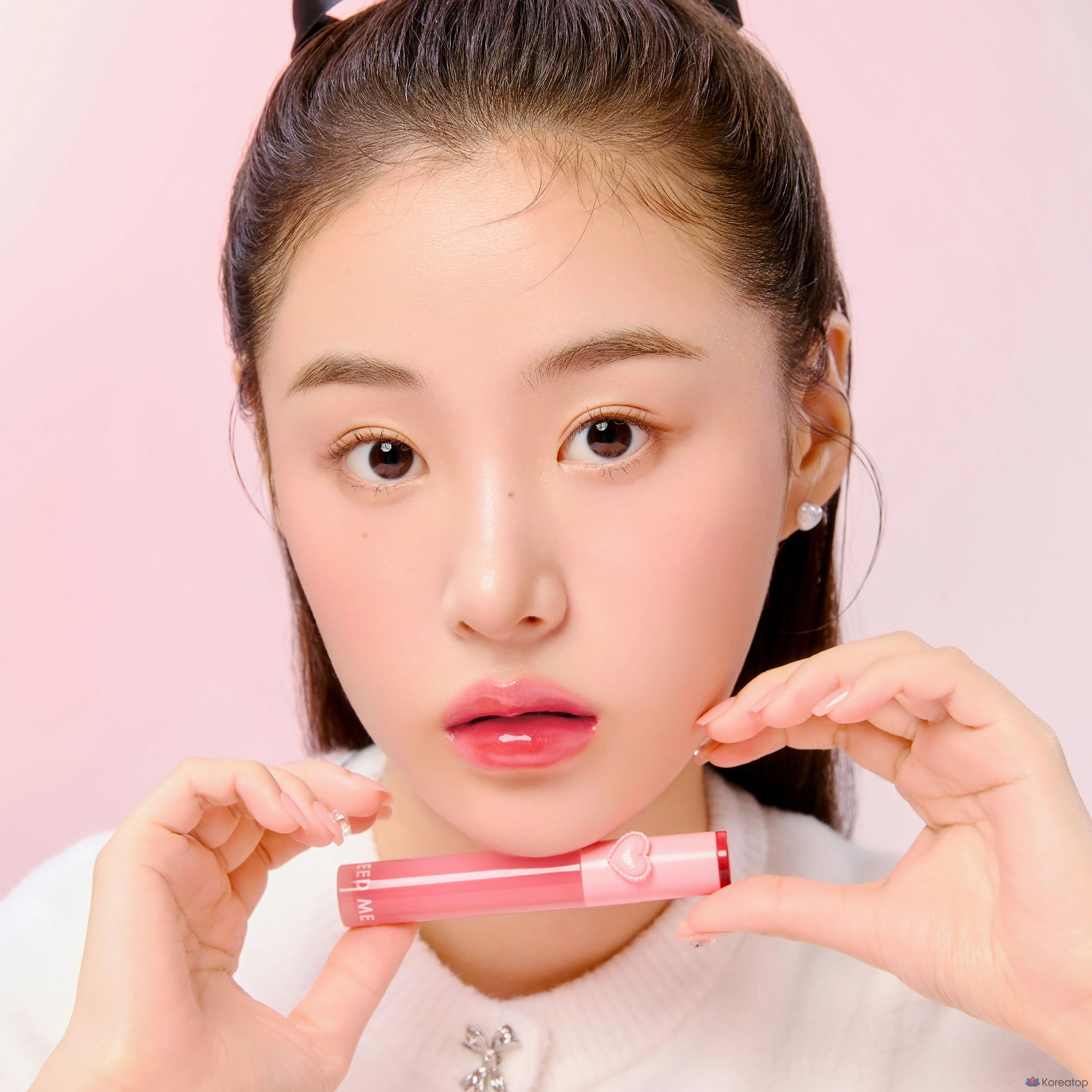 Тинт для губ YNM Heart Gelling Tint, оттенок 02, 1 шт., фото 7