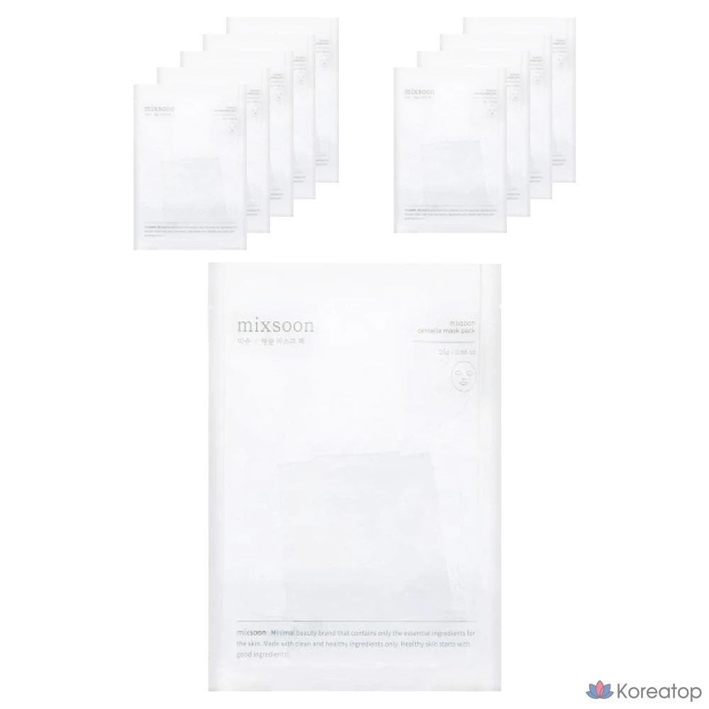 Тканевая маска для лица MIXSOON Bifida Mask, 10 шт.