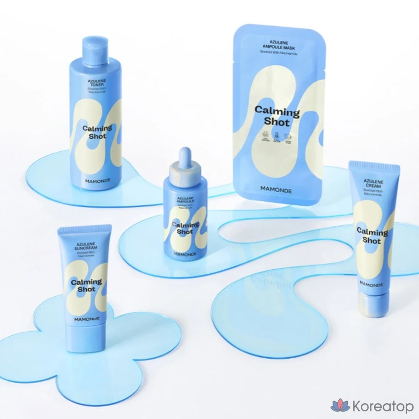 Успокаивающий крем Mamonde Calming Shot с азуленом, 60 мл, 1 шт.