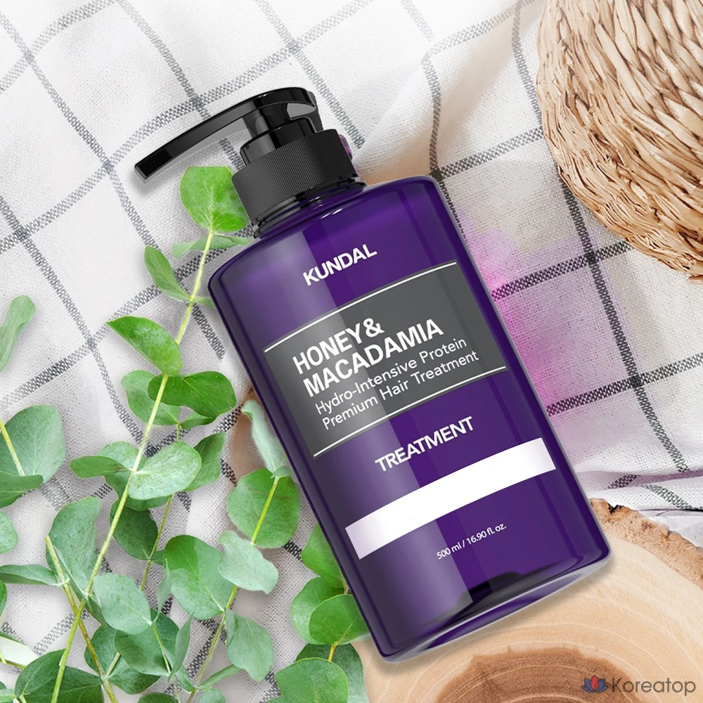 Kundal Honey &amp; Macadamia Hair Treatment Aroma Edition Jasmine Woody, 500 мл, 1 шт.
