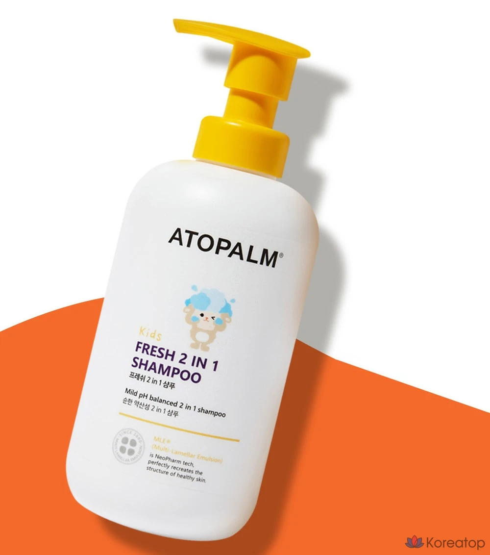 Детский шампунь-пюре Atopalm Children's Fresh 2-в-1, 460 мл, 1 шт.
