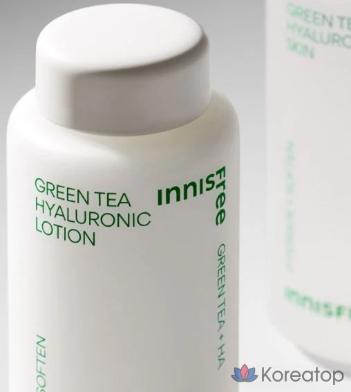 Лосьон Innisfree с зеленым чаем и гиалуроновой кислотой, 170 мл, 1 шт.