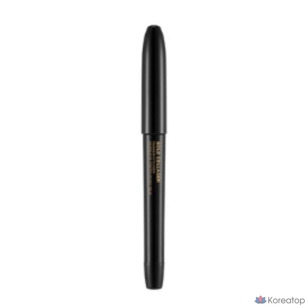 Подводка для глаз The Face Shop Gold Collagen Marker Pen Eyeliner, 1 г, 1 шт., 01 черный