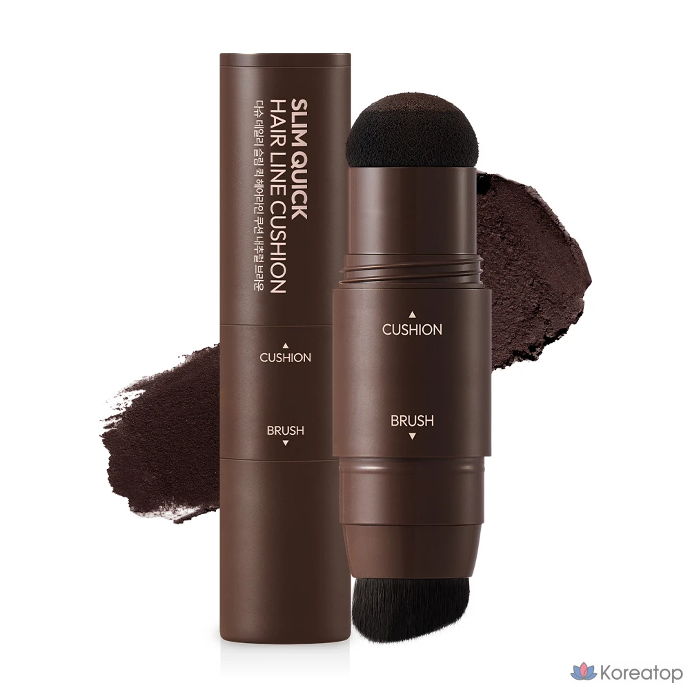 Крем для лица DASHU Daily Slim Quick Hairline Cushion, 2,5 г, натуральный коричневый, 1 шт.