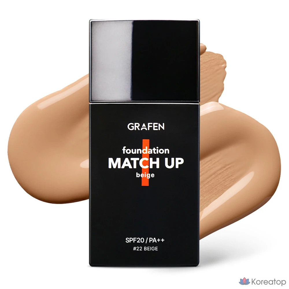Тональный крем GRAFEN Match Up Foundation, 40 мл, оттенок 22 Beige, 1 шт.