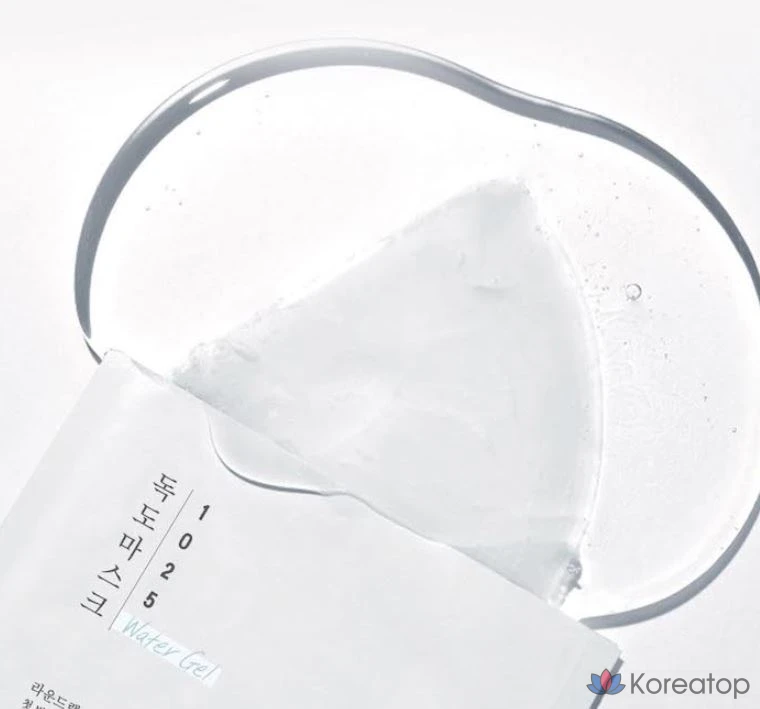 Увлажняющая гелевая маска Round Lab 1025 Dokdo, 30 мл, 1 упаковка, 60 штук., фото 8