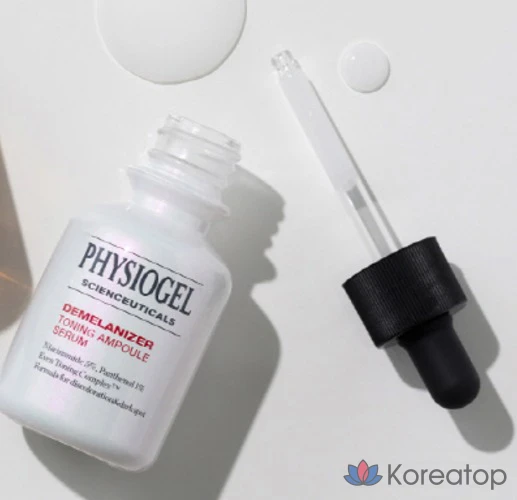 Сыворотка-ампула для тонизирования и демеланизации PHYSIOGEL Scientifics, 30 мл, 1 шт., фото 7