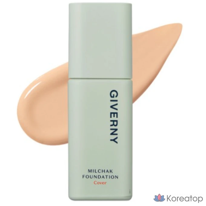 Тональный крем Giverny Close Cover Foundation, 30 мл, 1 шт., оттенок Natural Beige (№ 22)