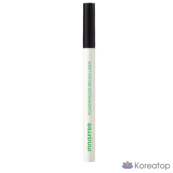 Подводка для глаз Innisfree Powerproof Brush Liner, 0,6 г, черная, 1 шт.
