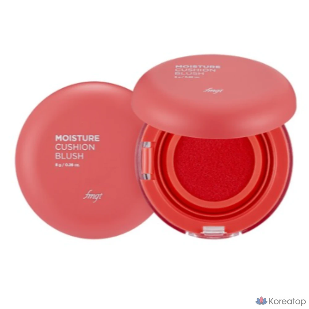 Увлажняющие румяна-кушон The Face Shop 8 г, оттенок 01 ALL RED, 1 шт.