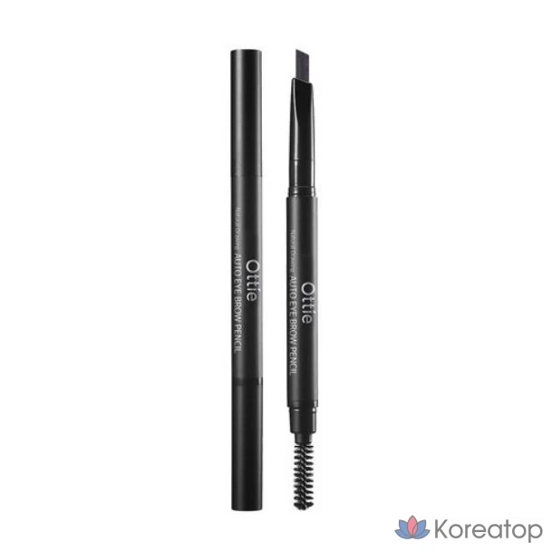 Автоматический карандаш для бровей Ottie Natural Drawing, 0,2 г, черный, 1 шт.