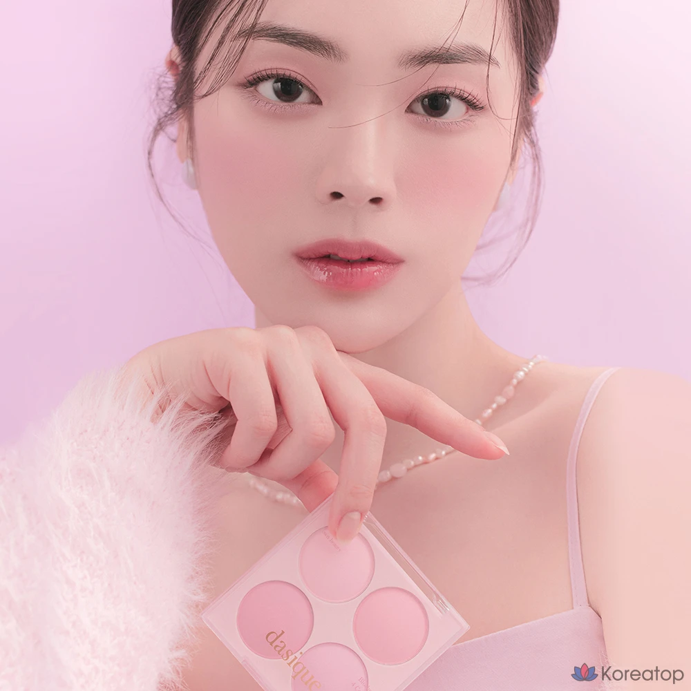 Румяна Dasique Blending Mood Cheek, 16,8 г, 08 Черничный сорбет, 1 шт., фото 6