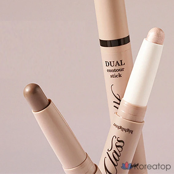 Контурный стик Too cool for school Art Class Dual Contour Stick, № 3, нейтральный оттенок, 1 шт.