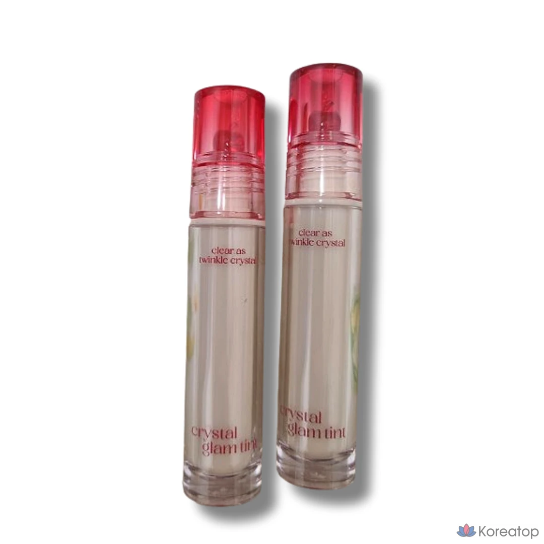 Clio Crystal Glam Tint, 3.4 г, 24 цвета, увлажняющий оттенок, 28 оттенков Dry Cherry, 1 шт.