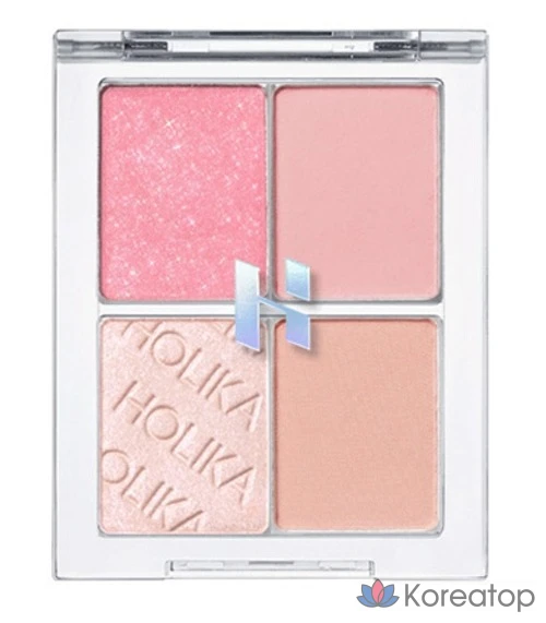 Holika Holika Тени для век My Favorite Piece, клубнично-овсяные, 1 шт., фото 9