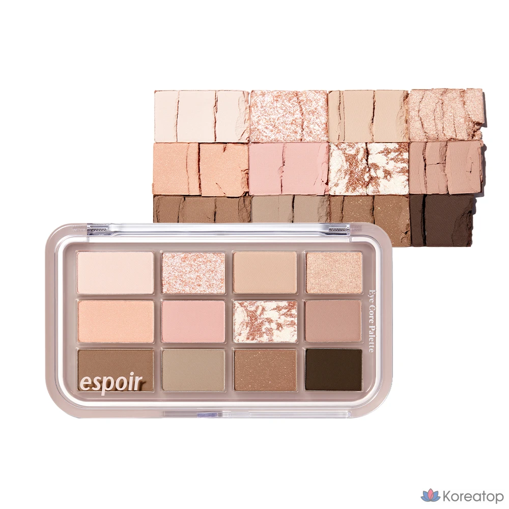 Палетка теней для век Espoir Eye Core Palette, № 6, оттенок «Медовый овсяный латте», 1 шт., фото 2