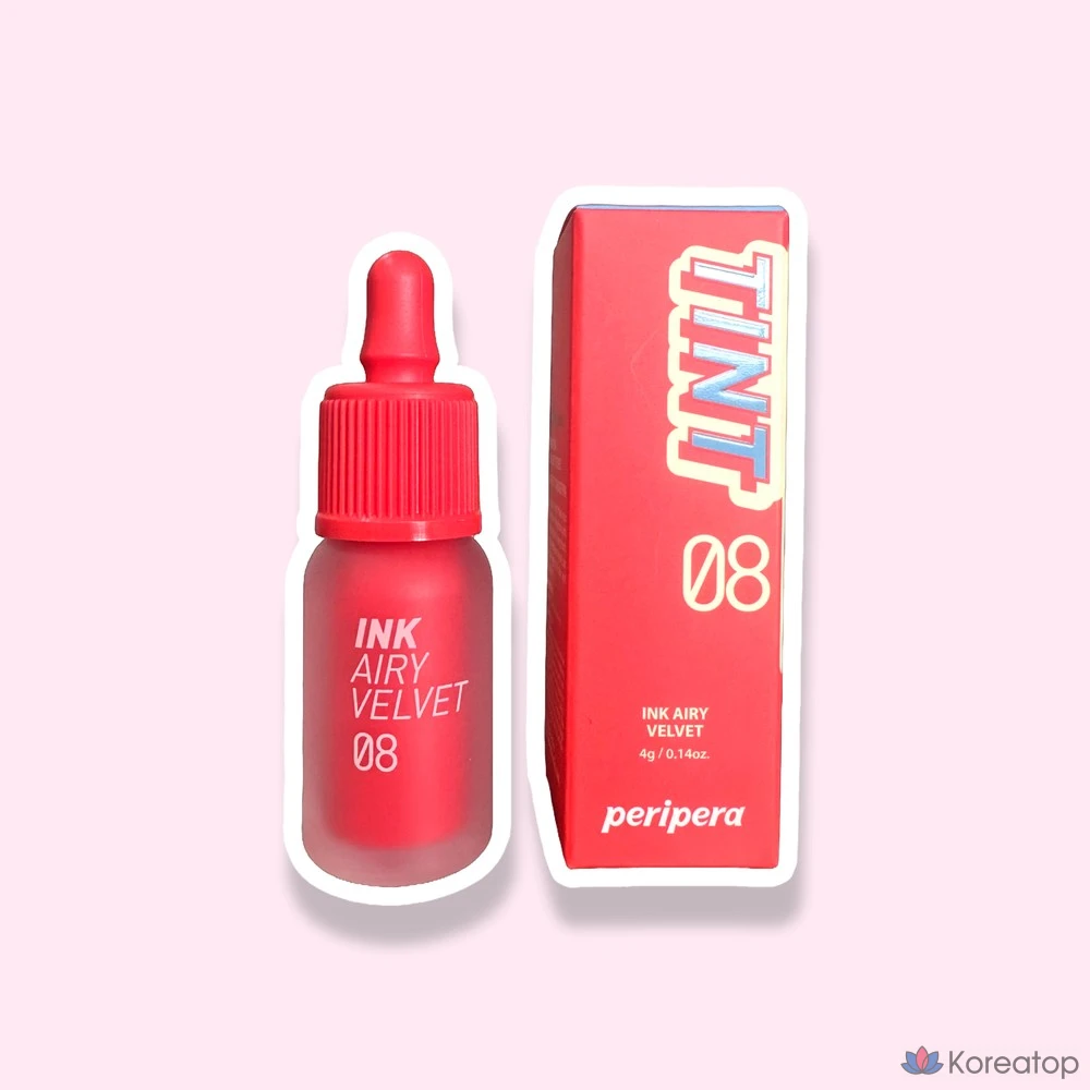Peripera Ink The Airy Velvet Lip Tint, № 8, 4 г, 1 шт.