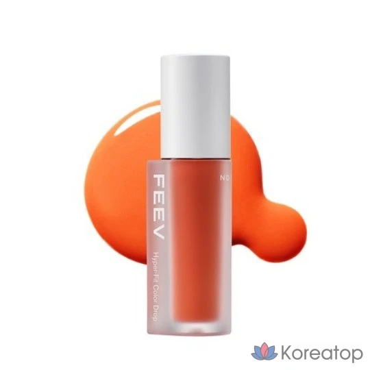 Тональный крем FEEV Color Drop Tint, эффект «без макияжа», 4 мл, 1 шт.