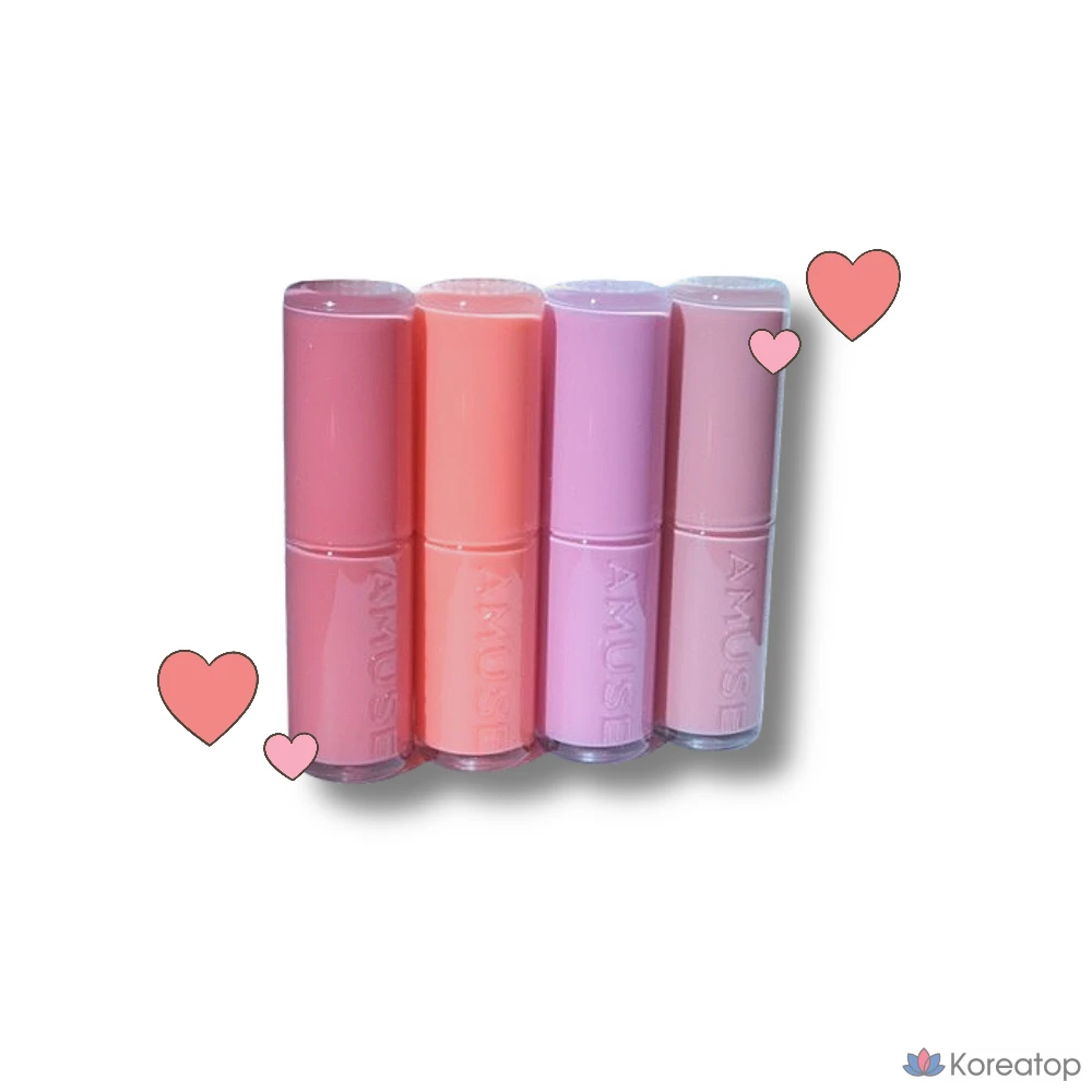 Бальзам для фондю A-Amuse, № 3 Клубника (прохладно-розовый), 3,2 г, 1 шт.