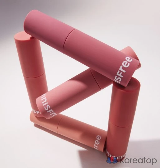 Innisfree New Airy Matte Tint, № 2, оттенок Soft Rose, 1 шт., фото 5