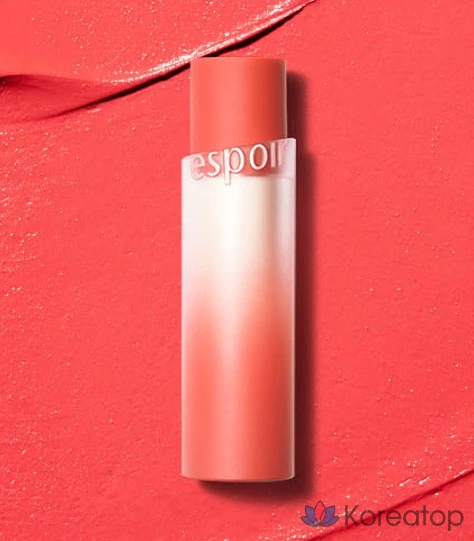 Матовая помада Espoir No Wear Volume Matte Lipstick, 1 шт., № 6, оттенок Coral Curd., фото 2