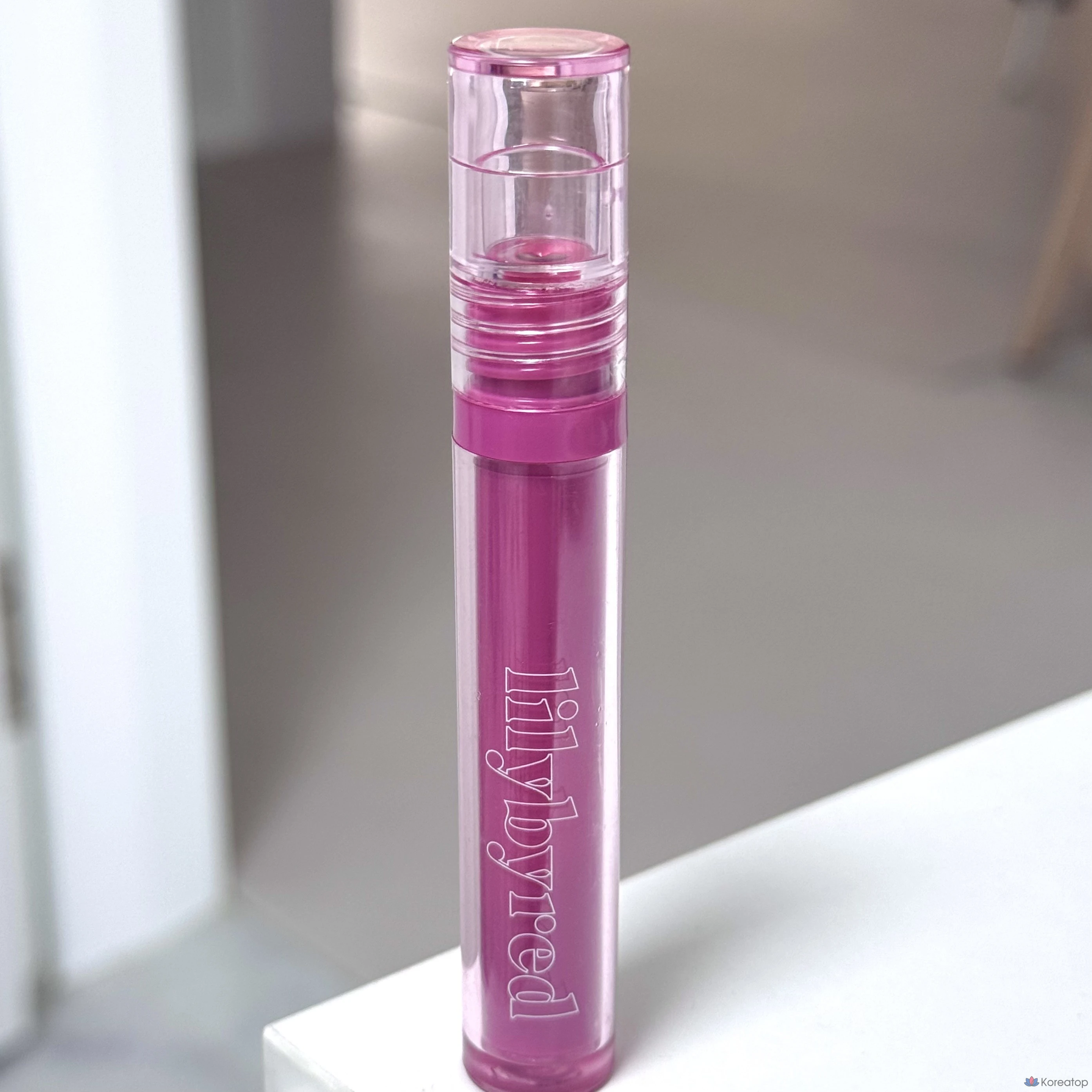 Фиксирующий тонирующий лак для ногтей Lilybyred Glassy Layer Fixing Tint Water Play, 22 розовых магнита, 1 шт.