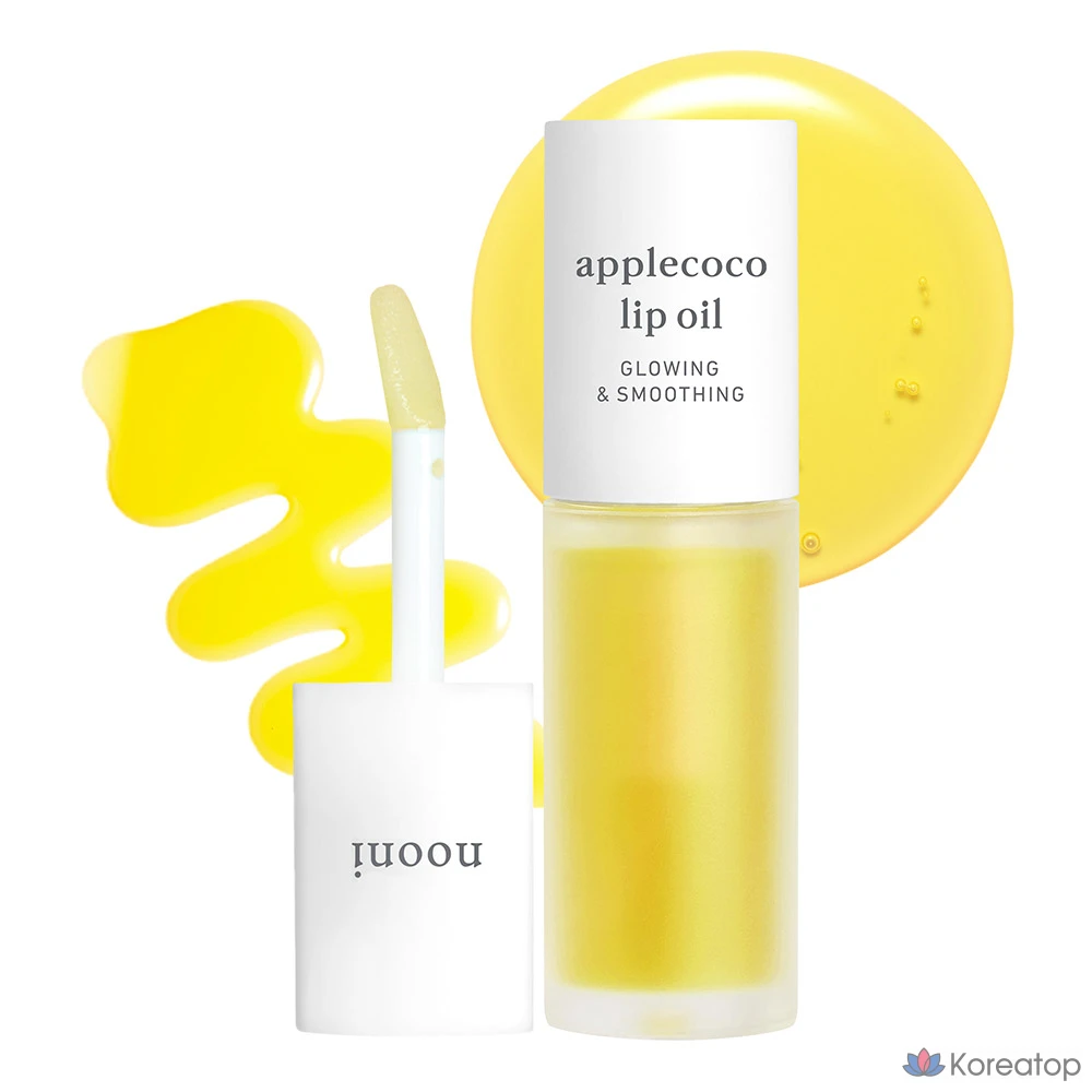 Масло для губ Nuni с ароматом яблока и кокоса, 3,5 мл, 1 шт.