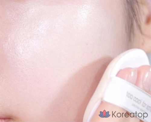 Набор Too cool for school Fixing Nude Fit Cushion, 12 г, сменный блок, 12 г, № 1, фарфор, 1 шт., фото 3