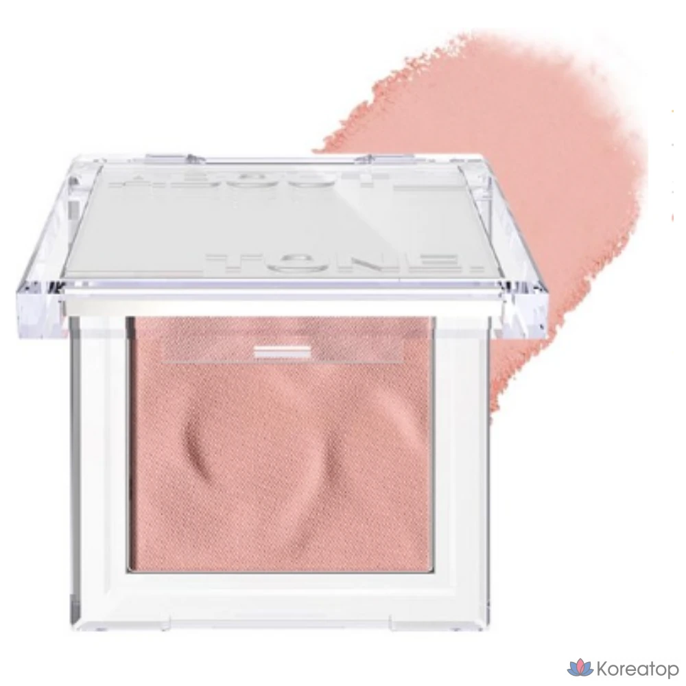 Румяна ABOUT TONE Fluffy Wear 4,3 г, оттенок 02 Bashful Pink, 1 шт.