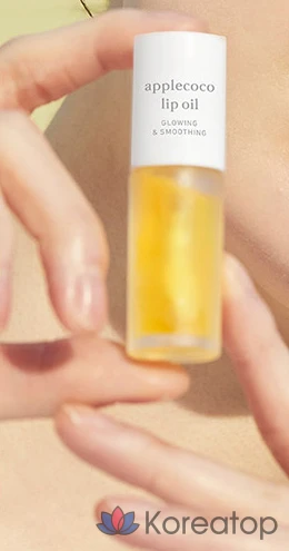 Масло для губ Nuni с ароматом яблока и кокоса, 3,5 мл, 1 шт., фото 3