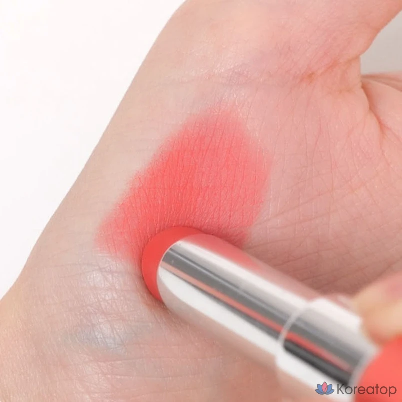 Матовая помада Espoir No Wear Volume Matte Lipstick, 1 шт., № 6, оттенок Coral Curd., фото 5