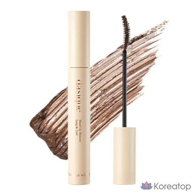 Тушь для ресниц Dasique Mood Up Long & Curl, 7,5 г, оттенок 02 Choco Brown, 1 шт.