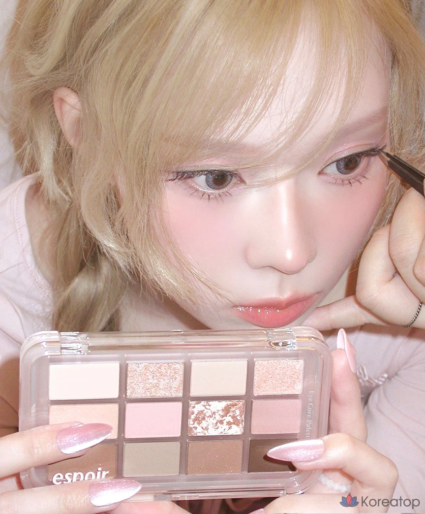 Палетка теней для век Espoir Eye Core Palette, № 6, оттенок «Медовый овсяный латте», 1 шт., фото 7