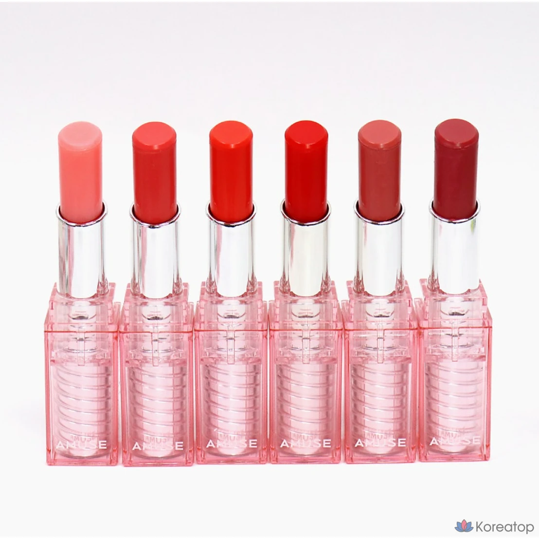 Amuse Du Balm Blue Edition Limited Edition, Pink Edition 02 Персиковый бальзам, 3,2 г, 1 шт., фото 3