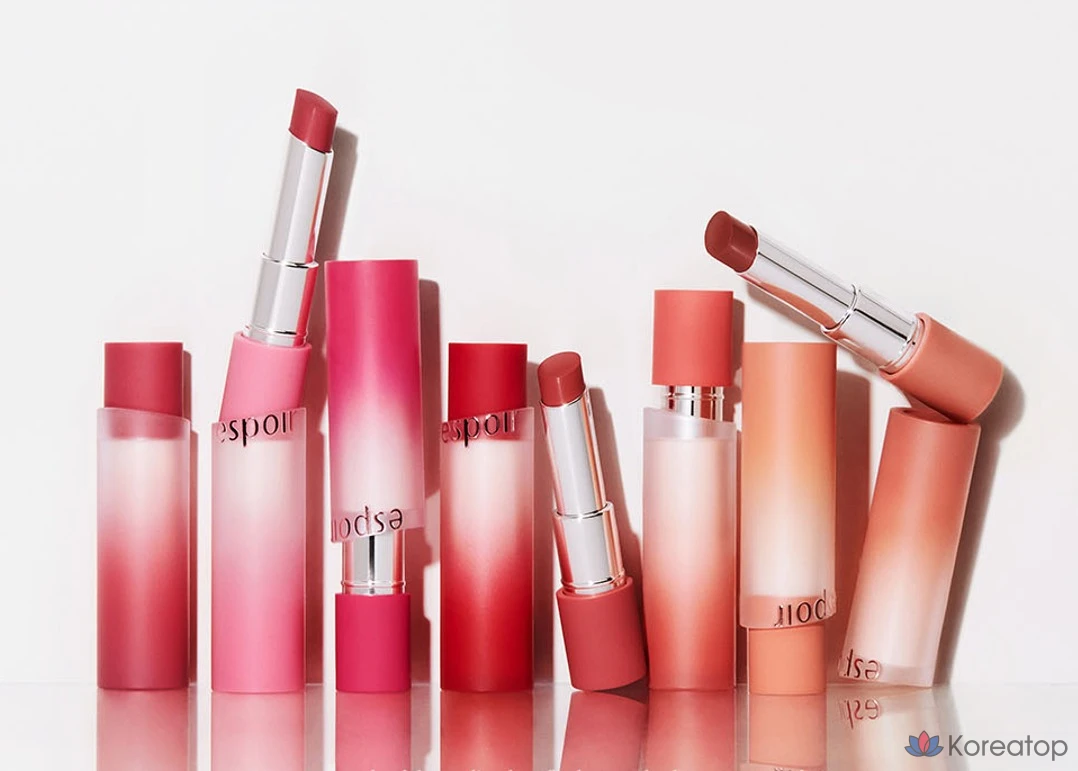 Матовая помада Espoir No Wear Volume Matte Lipstick, 1 шт., № 6, оттенок Coral Curd., фото 6