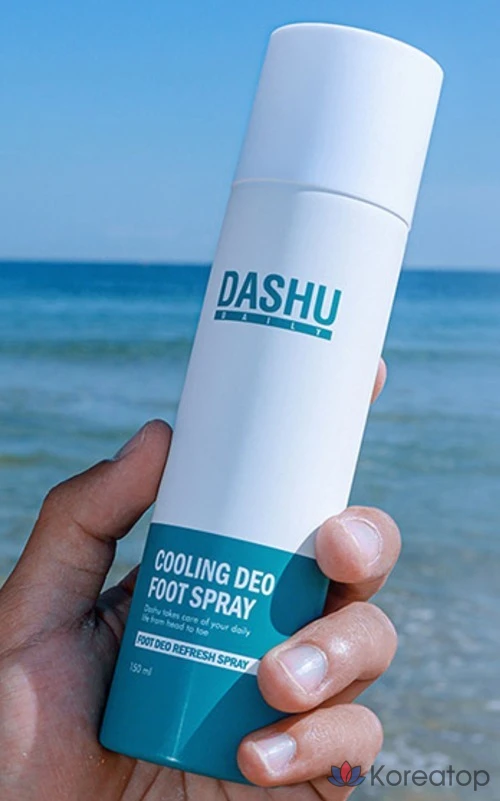 Охлаждающий дезодорант-спрей для ног DASHU Daily Cooling Deo Foot Spray, 1 шт.